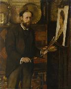 Evert Collier Portrait of John Collier oil on canvas